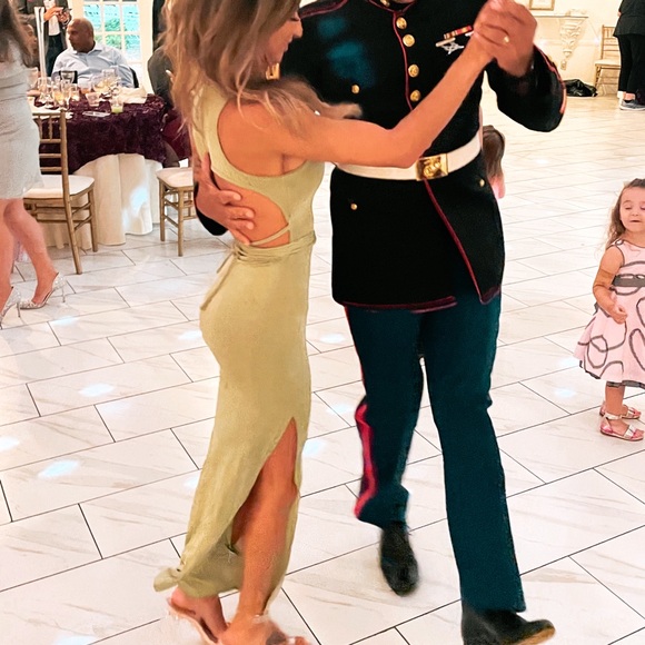 WHITE FOX BOUTIQUE Easy Does It Maxi Dress Sage Size XS - Picture 13 of 13